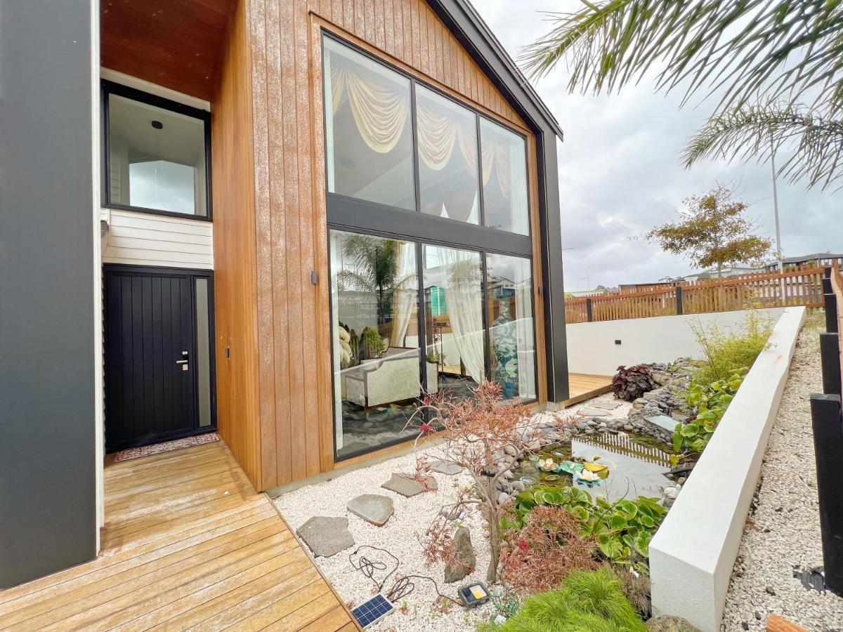 奥克兰Elegant Beach House In Long Bay别墅 外观 照片